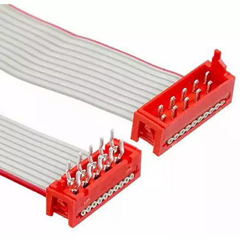 TE CONNECTIVITY Ribbon Cable [Line Spacing] 1.27 Cell Spacing Unshielded Shielding, 2205071-3 (Pack of 250)