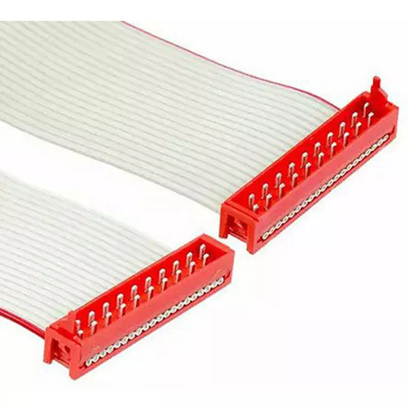 TE CONNECTIVITY Ribbon Cable [Line Spacing] 1.27 Cell Spacing 100 V Rated Voltage Unshielded Shielding, 2205076-2