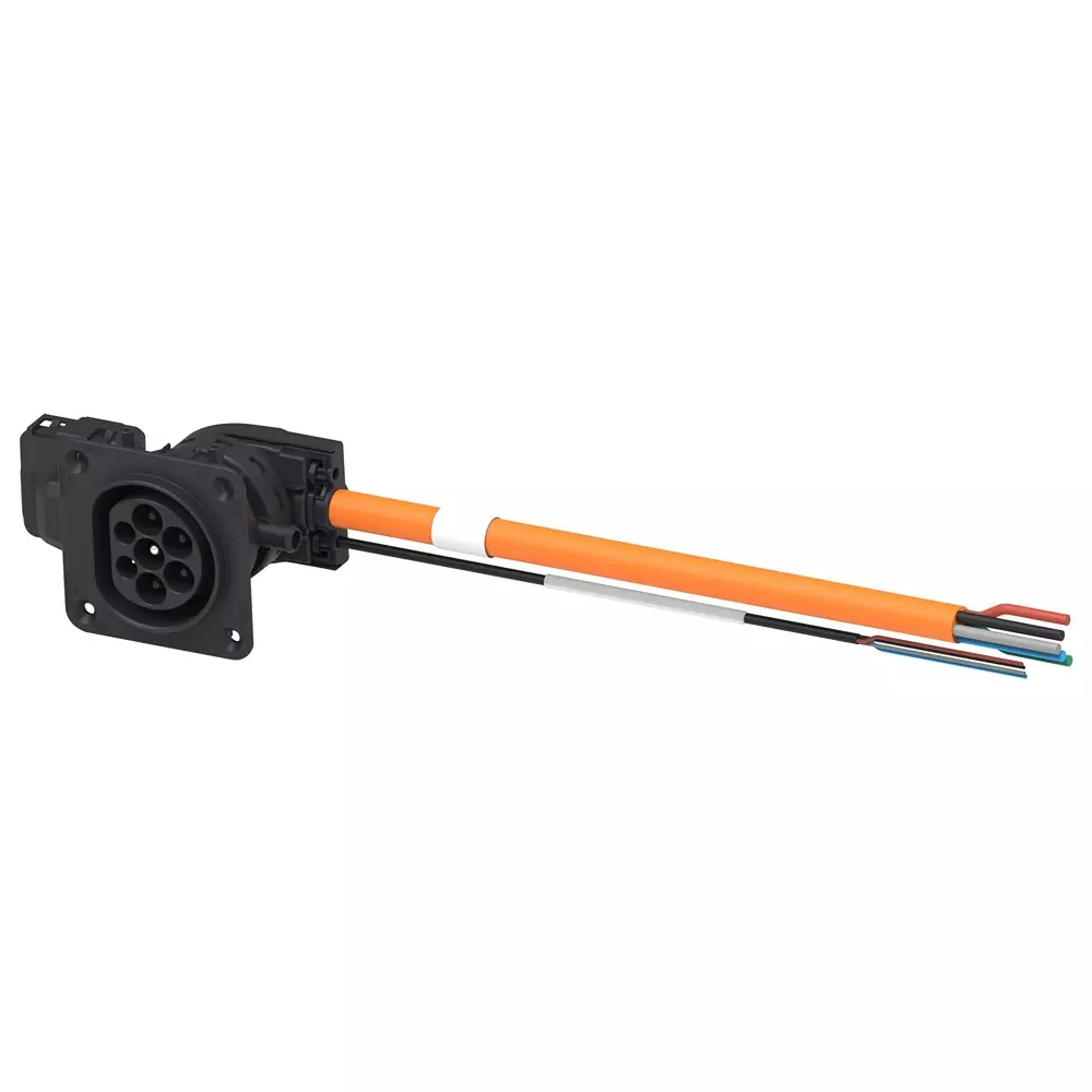 MOLEX / FLAMAR Ev Cable 440 V AC Voltage Rating 32 Amp Current Rating Free End Connector Type B, 2344189-3