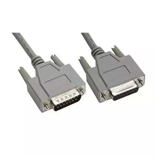 AMPHENOL CABLES ON DEMAND COMPUTER CABLE, D SUB 15 PLUG/RCPT, 5 , CS-DSDMDB15MF-005.