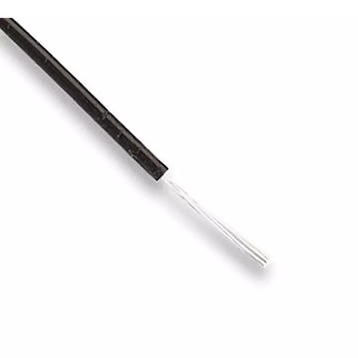 BRAND REX Wire, 100M, 16Awg, Black, Spc, Bs3G 210, SPC00454A002 100M