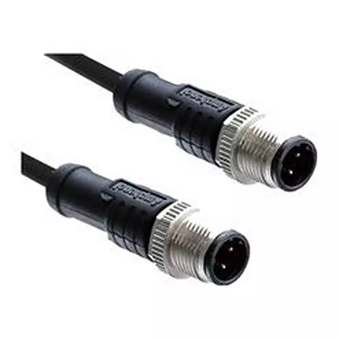 AMPHENOL LTW Sensor Cable, 5P M12 Plug-Plug, 0.5M, M12A05ML-12AML-SDA05.