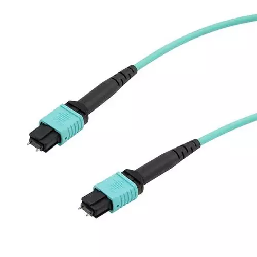 L-COM Fibre Cord, Mpo Plug-Mpo Plug, Mm, 1M, Mpmm8Om3Br-1