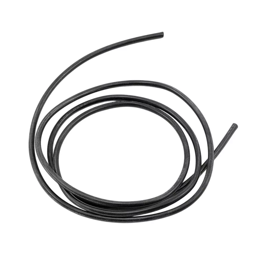 Invento Silicone Wire Black 15 m Length 16 AWG 35 A Current Capacity Tinned Copper Conductor, ISC 297-4