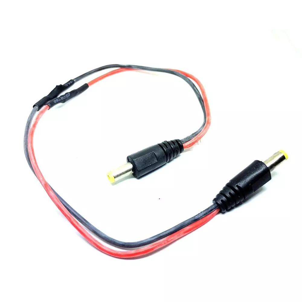 invento-dc-jack-plug-silicone-power-cable-female-to-female-male-to-male-300-mm-length-20-awg-tinned-copper-conductor-isc-3006-e5-pack-of-10-pairs