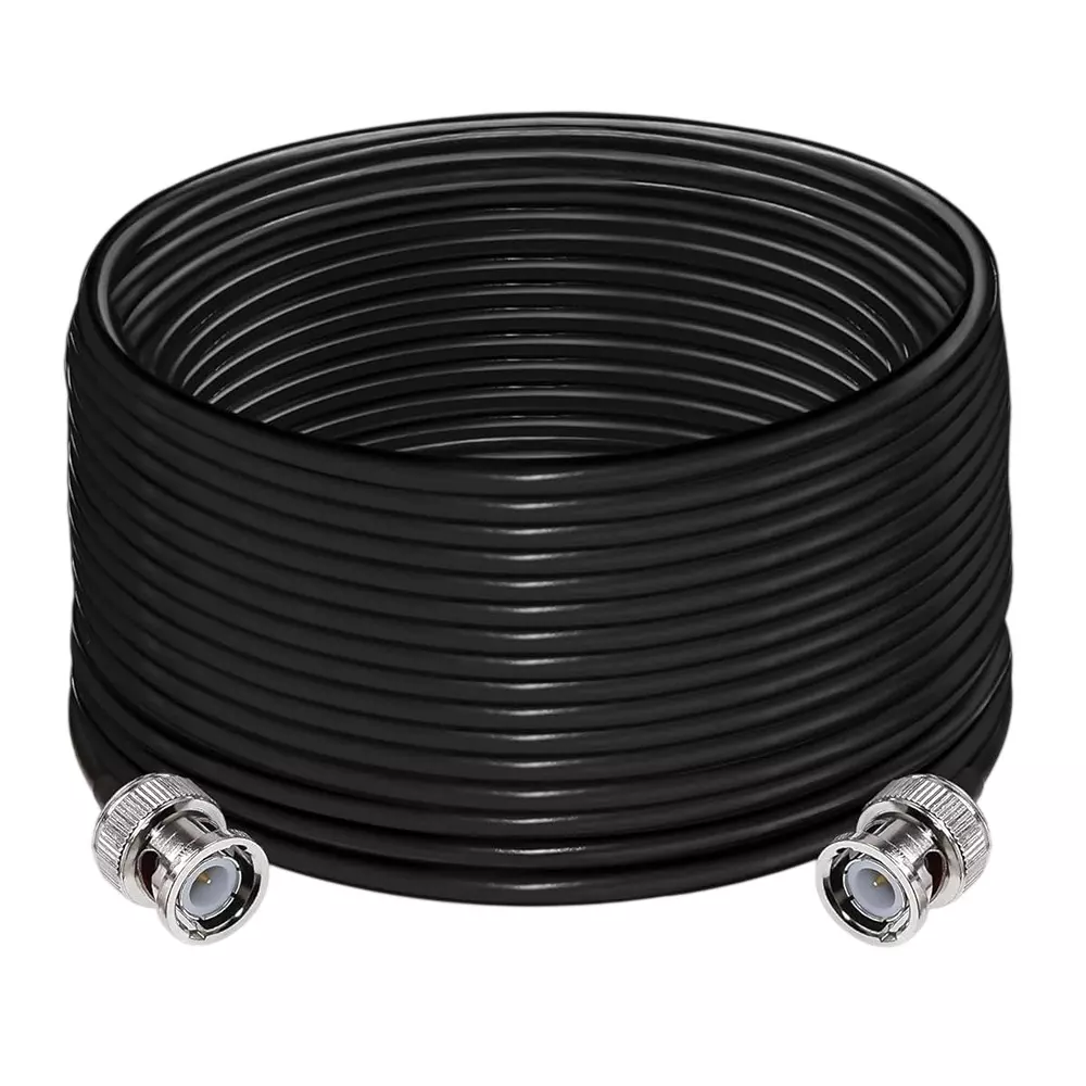 GENERIC RG-58 BNC Male to BNC Male Coaxial Jumper Extension RF Antenna Cable 30 m Length, CA0109-1