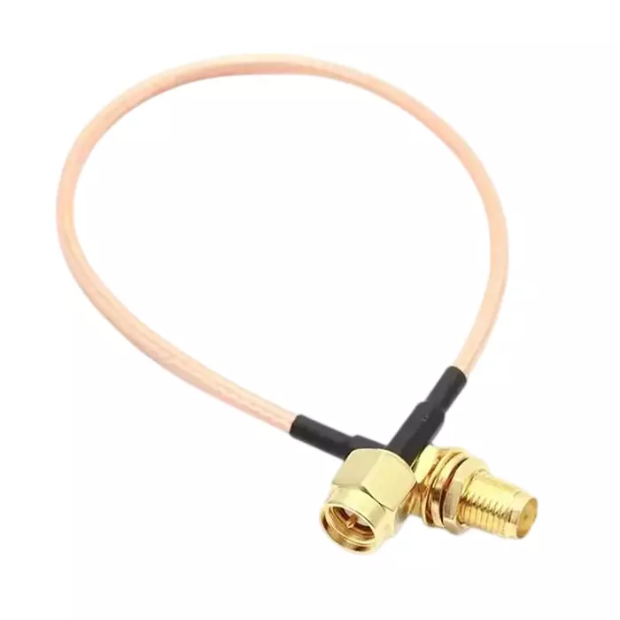 GENERIC RG-316 SMA Male to SMA Female Low Loss Jumper Coaxial Cable FEP Jacket 20 cm Length, CA0273
