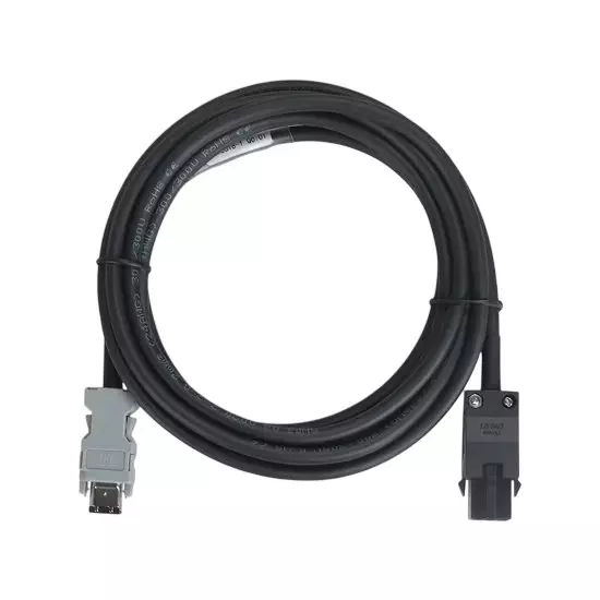 Delta 3 m Encoder Cable 10 Pin Black Color for Servo Motors, ACS3-CAEAA103