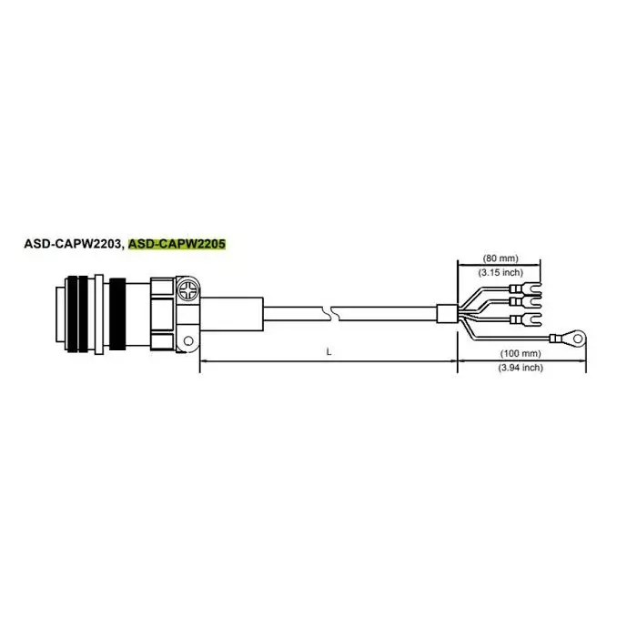 delta-5-m-power-cable-black-color-for-servo-motors-asd-capw2205