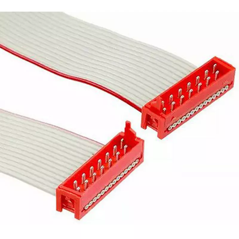 TE CONNECTIVITY Ribbon Cable [Line Spacing] 1.27 Cell Spacing Unshielded Shielding, 2205065-2 (Pack of 100)