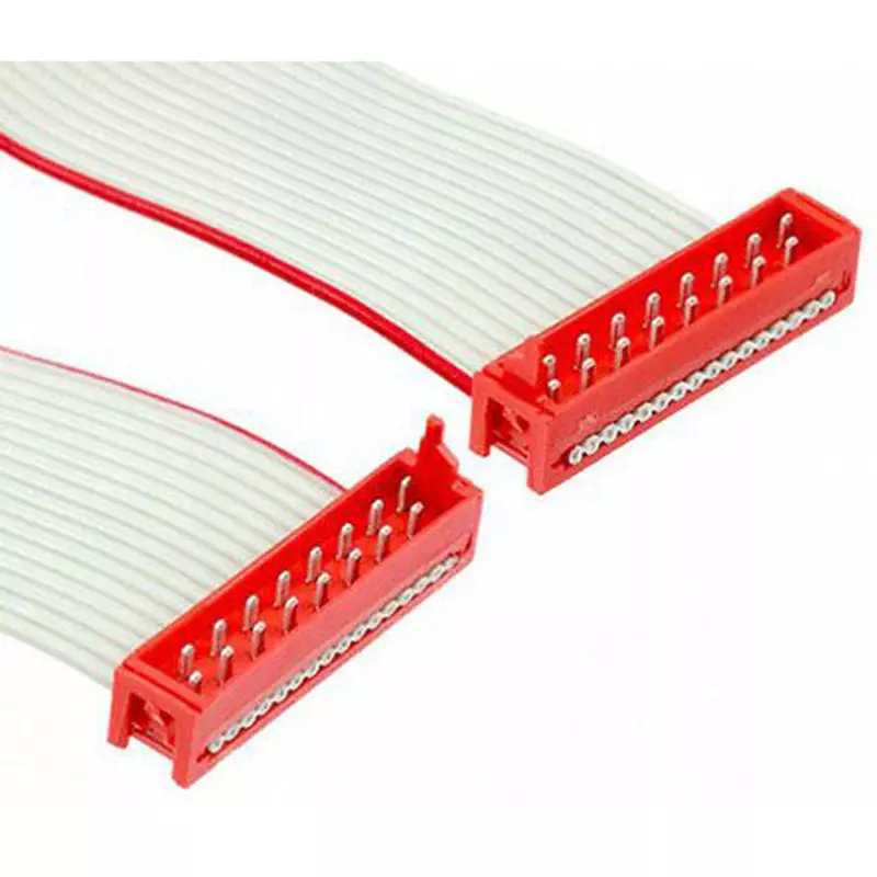 TE CONNECTIVITY Ribbon Cable [Line Spacing] 1.27 Cell Spacing 100 V Rated Voltage Unshielded Shielding, 2205066-3