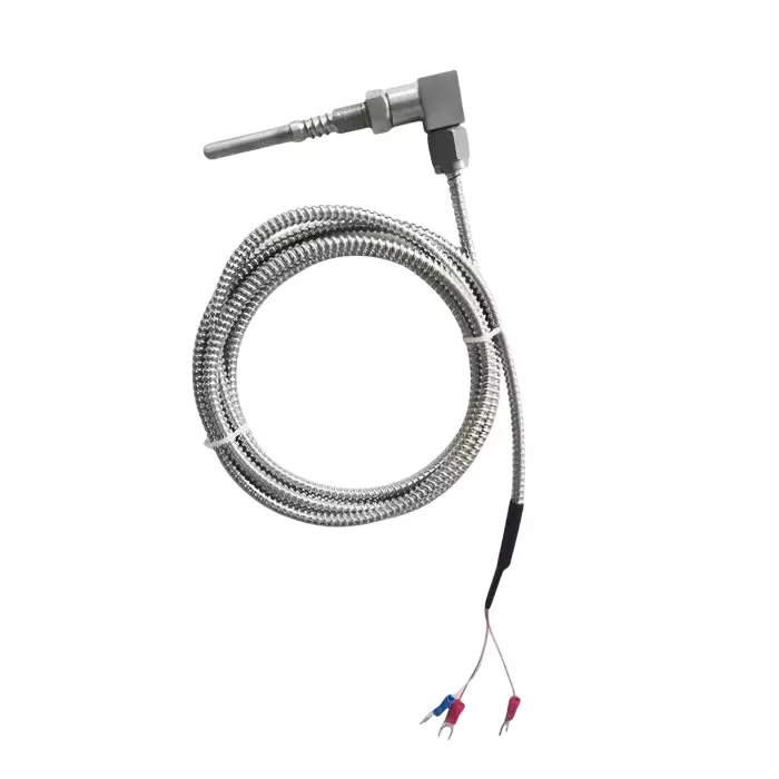 THERMOSPAN Angled Exponential/OM Type RTD Wire 4 Sq.mm for PLC Touch PTFE Temperature Sensor, TRTD-4K-OMAO