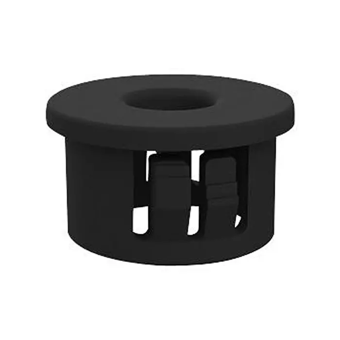 ESSENTRA COMPONENTS Cable Grommets GROMMET, NYLON 6, 0.625", BLACK, 22MP06254 (Pack of 10)