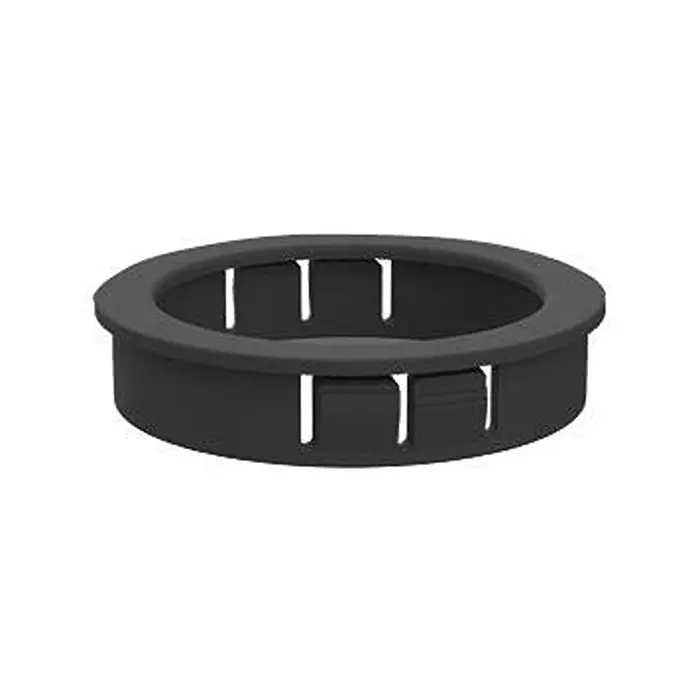 ESSENTRA COMPONENTS Cable Grommets GROMMET, NYLON 6, 2", BLACK, 22MP20026 (Pack of 5)