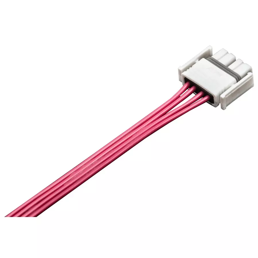 AMPHENOL LTW CABLE ASSY, W2W PLUG-FREE END, 4P, 0.4M, SSL12-P4LP0-M20A04