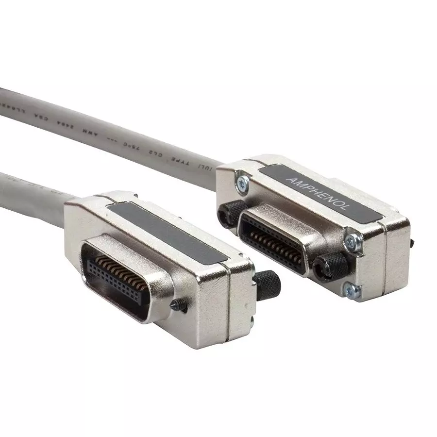 AMPHENOL CABLES ON DEMAND CABLE ASSY, IEEE 24P PLUG-24P RCPT, 8M, GP-IE156327SS-008