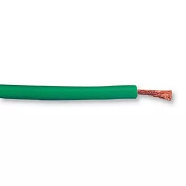STAUBLI Hook Up Wire FLEXIVOLT-2V, GREEN, 25M, 60.7030-25 25M