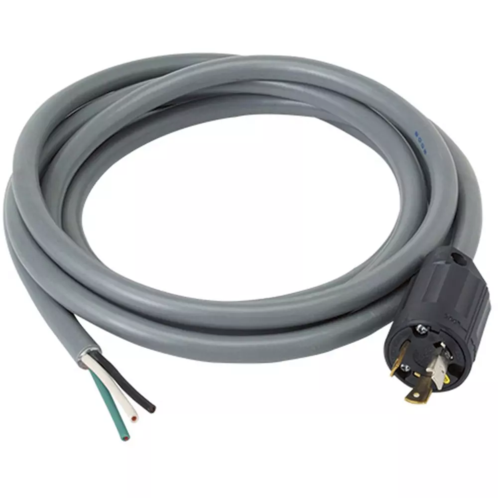 NITTO KOGYO Power Plug Cord 30 A Rated Current, RD88-3L530
