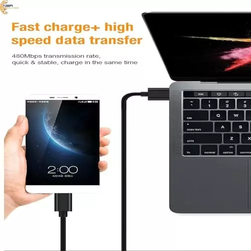 generic-solutions-6inch-short-micro-usb-v8-charger-cable-male-a-to-micro-b-black-for-android-both-fast-charging-and-sync-10-inches25cm