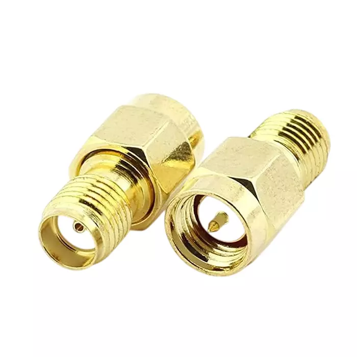 GENERIC SMA Male to SMA Female Straight RF Coaxial Adapter 50 Ω Impedance