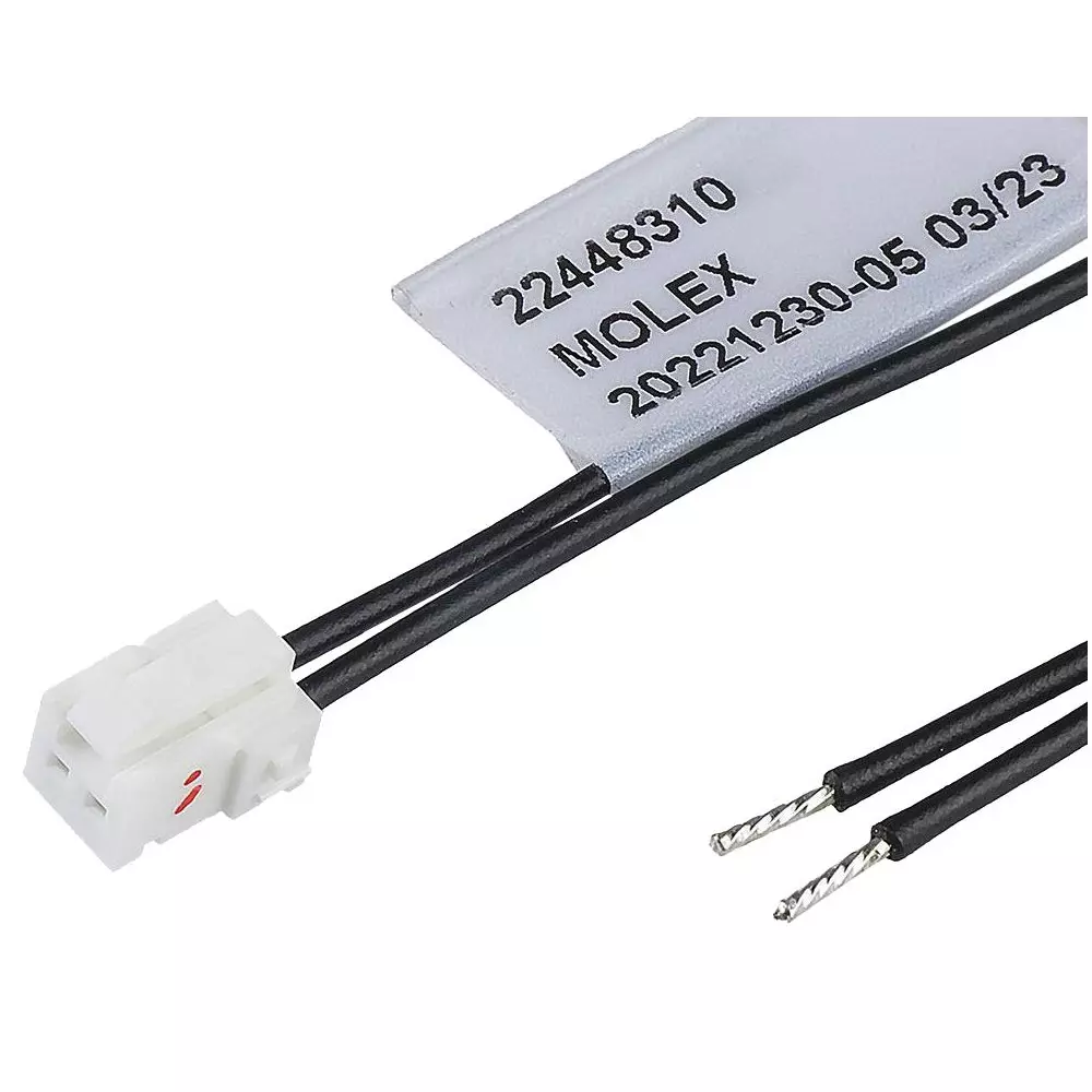 Molex Cable Assembly 22 AWG 300 mm Length 2 Ways, 224483-1023