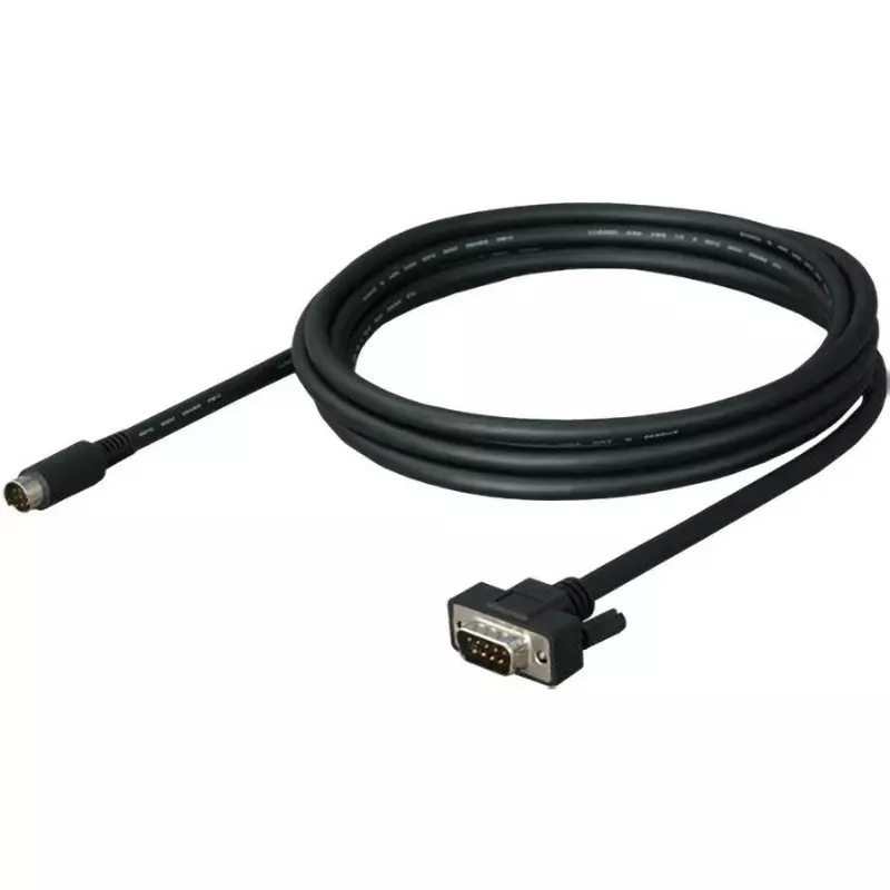 DiaTrend Interface Cable D-SUB9P Male, mini DIN8P Male 30 m Length, D4RVM300