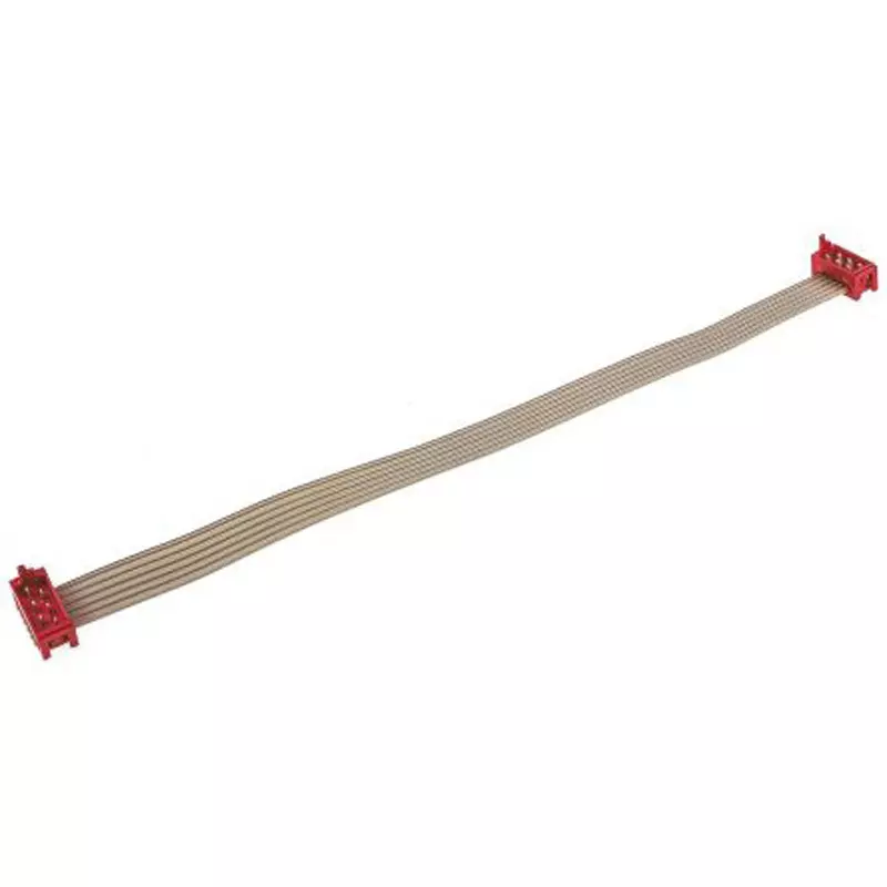TE CONNECTIVITY Ribbon Cable [Line Spacing] 1.27 Cell Spacing Unshielded Shielding Rohs Compliant Standard, 1483351-1 (Pack of 5)