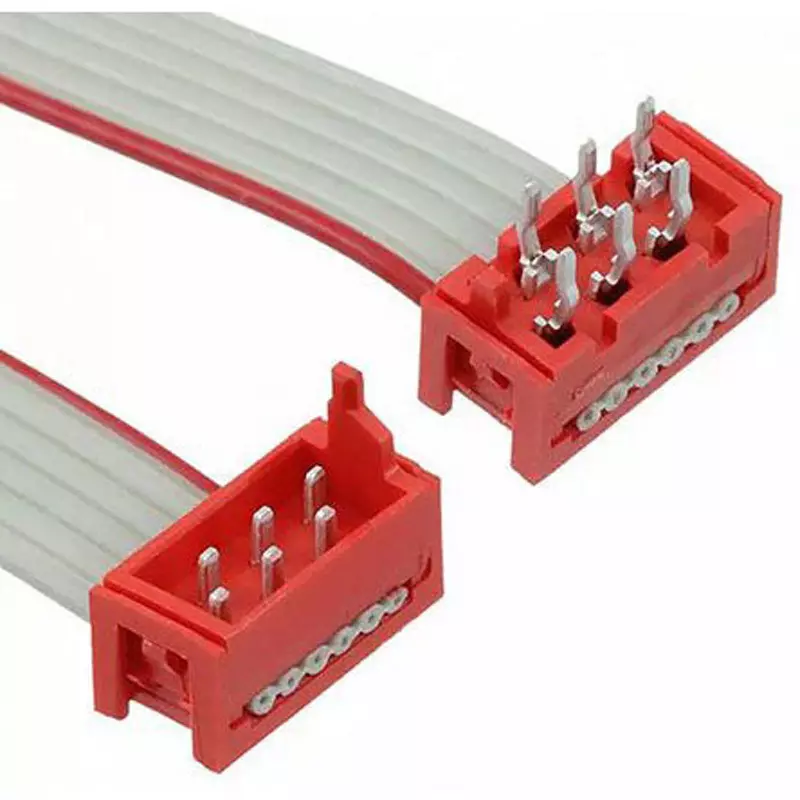 TE CONNECTIVITY Ribbon Cable [Line Spacing] 1.27 Cell Spacing 100 V Rated Voltage Unshielded Shielding, 2205069-3