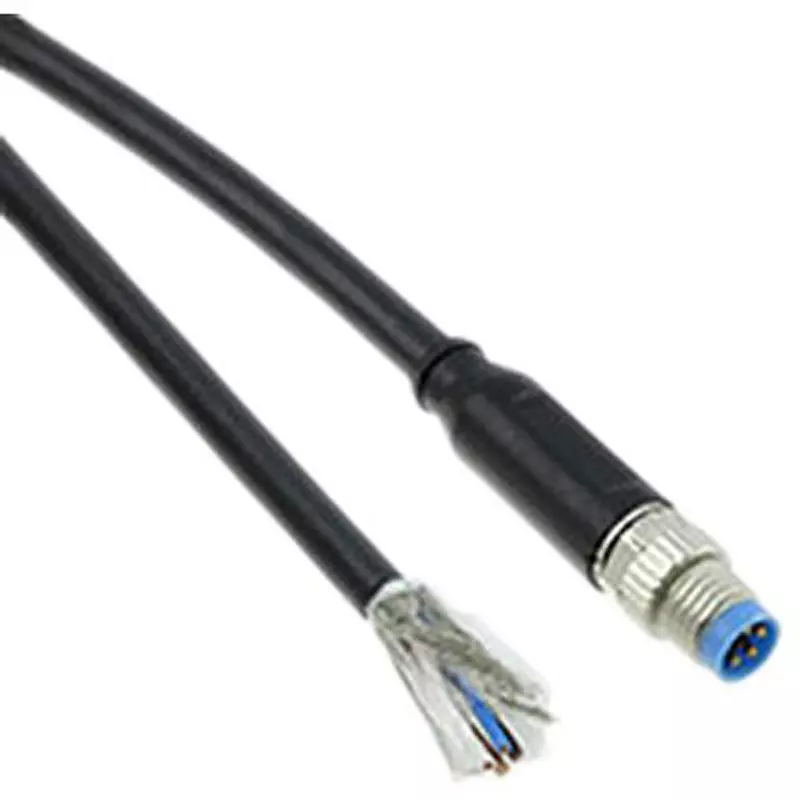 TE CONNECTIVITY Sensor Actuator Cable 30 V AC/DC Rated Voltage With Shield Shielding [1] Male Gender, 2273006-1