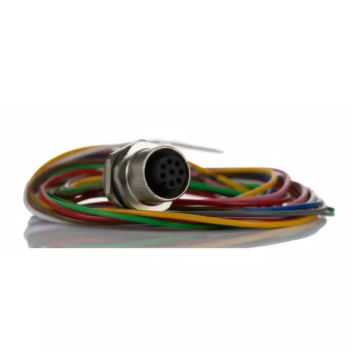 RS PRO Actuator Cable Straight Female M12 to Unterminated Sensor 500 mm, 2500736