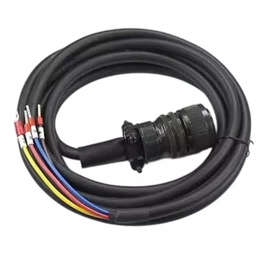 Panasonic Power Cable 4 m with Brake for 22 kW MDMF AC Servo System, LCB10285