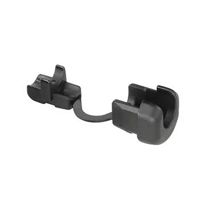ESSENTRA COMPONENTS Cable Grommets GROMMET, NYLON, 12.7MM, BLACK, 23MP04K10 (Pack of 10)