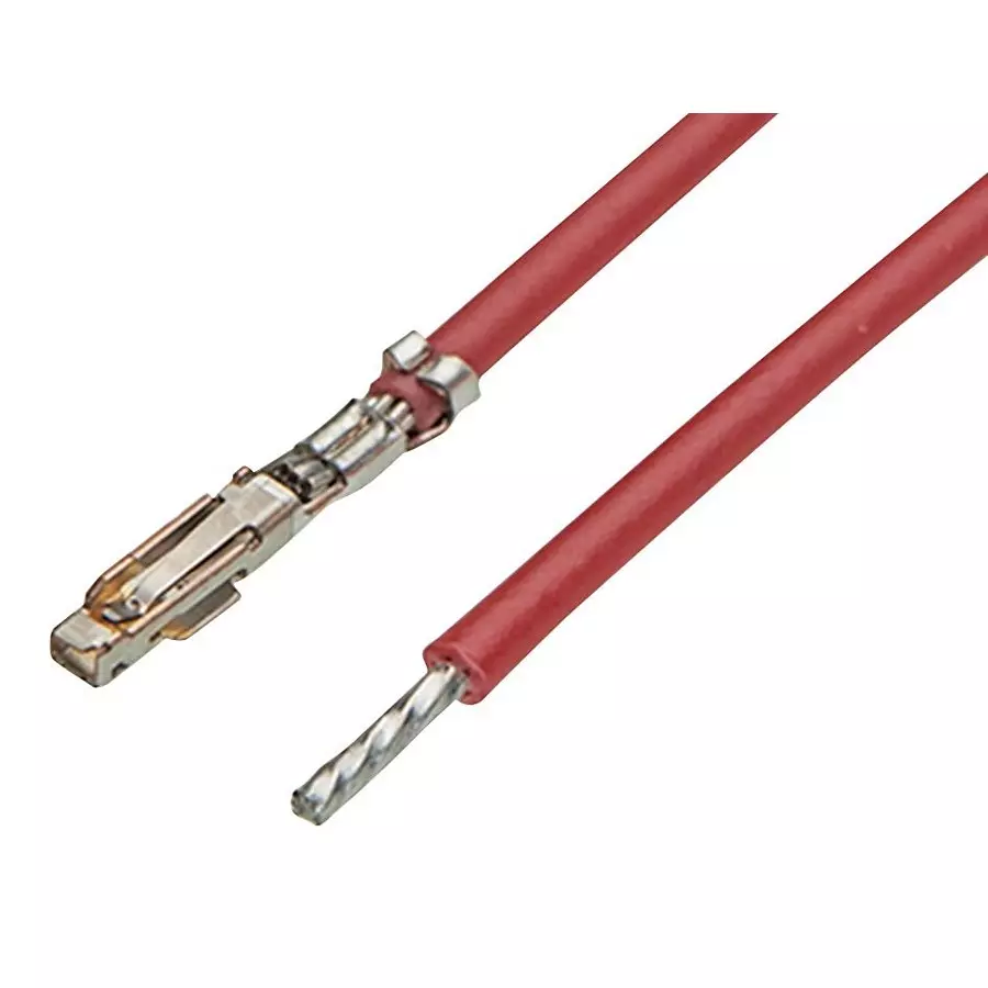 MOLEX Harnesses / Pre Crimped Leads CABLE ASSY, CRIMP SKT-FREE END, 8.9" 217491-2203. (Pack of 5)
