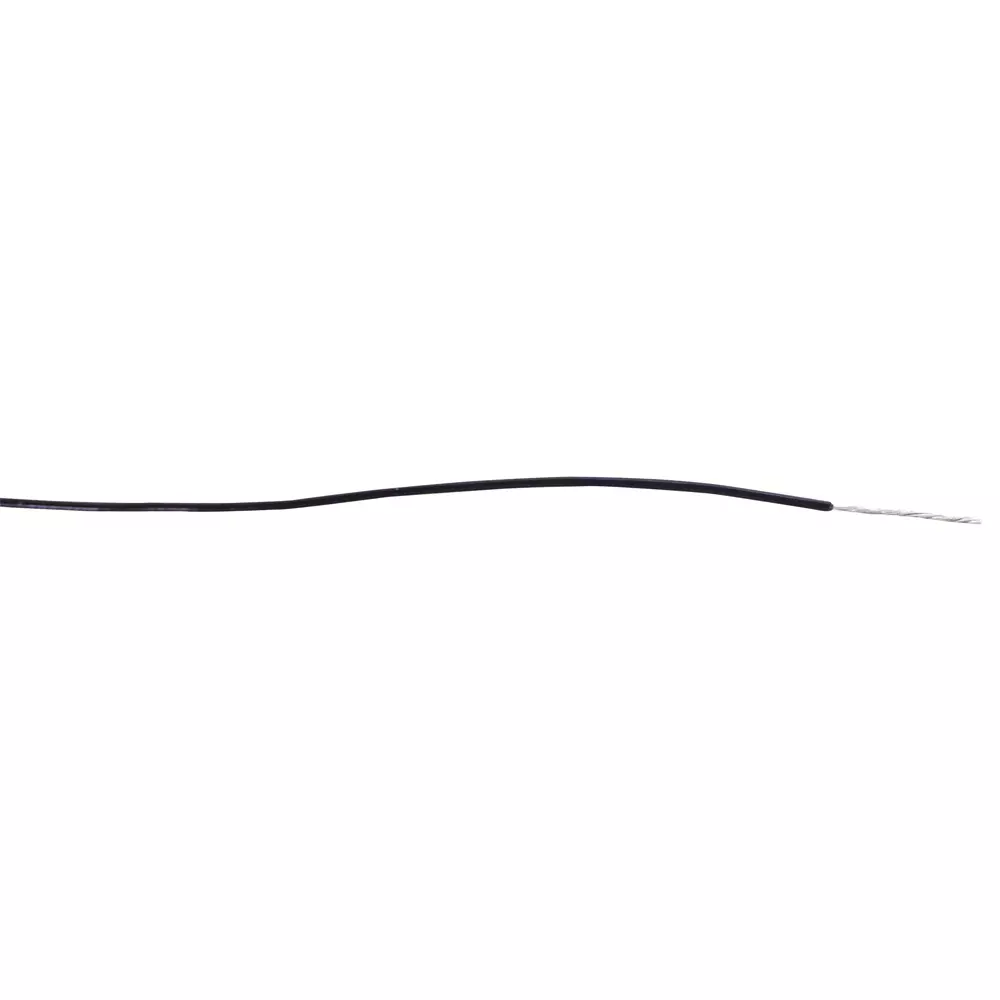 CARLISLEIT Hook-Up Wire, 26Awg, BlACk, 100M, M16878/6-BDE-0