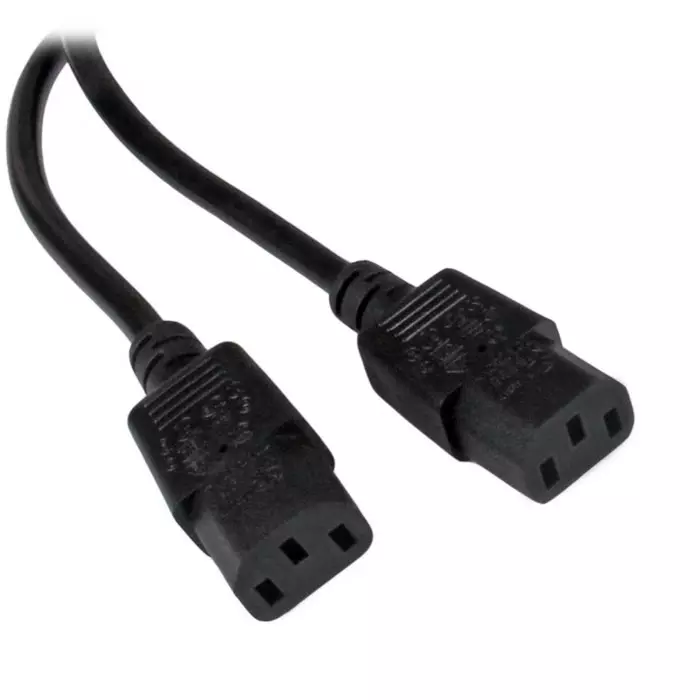 StarTech.com Power Socket Power Cable Male to Female 1.8 m, PXT101YUK