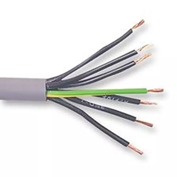 PRO POWER Cable, Yy, 7 Core, 0.75 mm, Per M, PPYY7C0.75