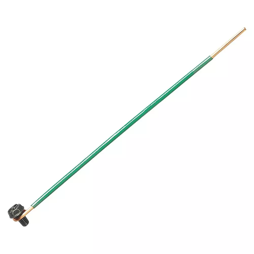 IDEAL Gnd Cable, Fork Tongue-Free End, 8", 30-3399 (Pack of 100)