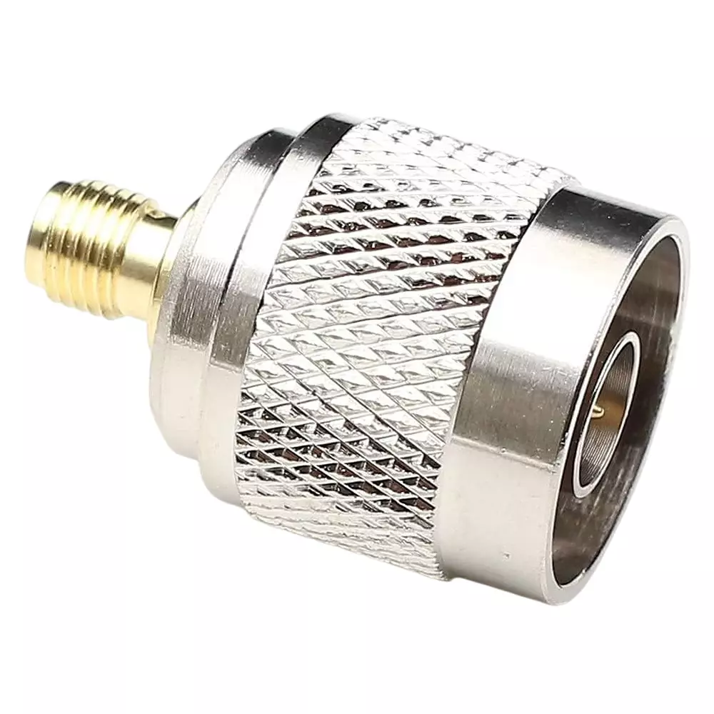 GENERIC N Male to SMA Female Straight RF Coaxial Adapter 50 Ω Impedance