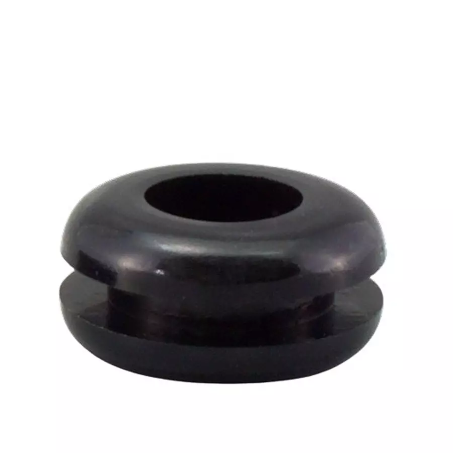 RS PRO Cable Grommet Black Polyvinyl Chloride 3 mm 1.5 mm 6.2 mm, 2691834 (Pack of 250 Pcs)