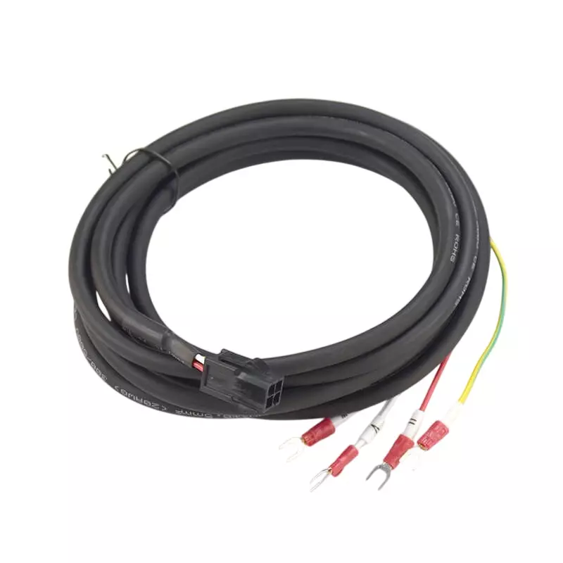 Delta 3 m Power Cable Black Color for Servo Motors, ASDBCAPW0203