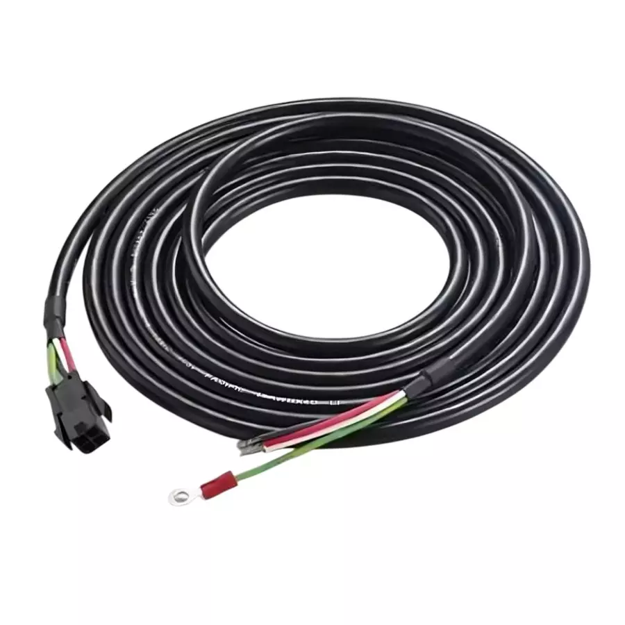 Delta 5 m Power Cable Black Color for Servo Motors, ASDBCAPW0205