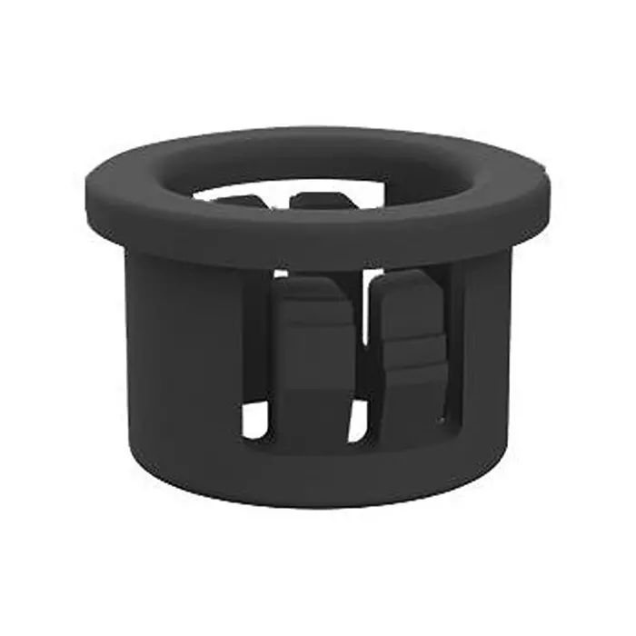 ESSENTRA COMPONENTS Cable Grommets GROMMET, NYLON 6, 0.562", BLACK, 22MP05627 (Pack of 10)