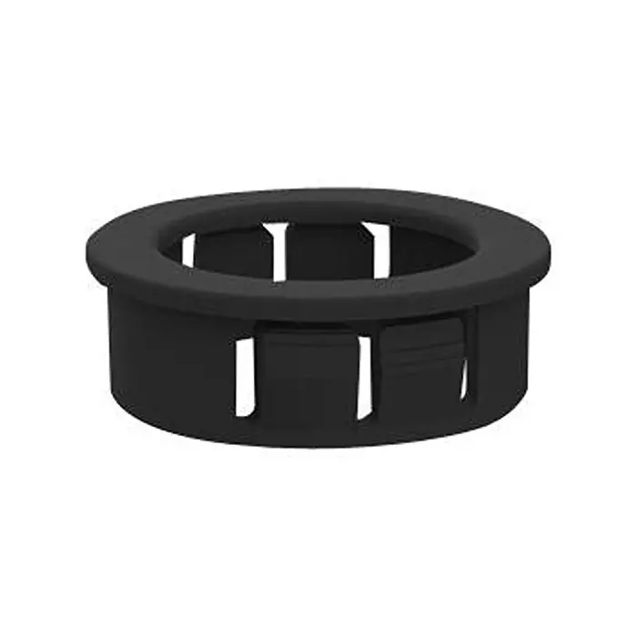 ESSENTRA COMPONENTS Cable Grommets GROMMET, NYLON 6, 1.25", BLACK, 22MP12515 (Pack of 5)