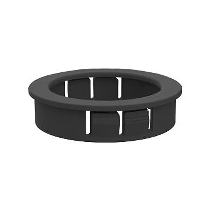 ESSENTRA COMPONENTS Cable Grommets GROMMET, NYLON 6, 1.75", BLACK, 22MP17522 (Pack of 2)