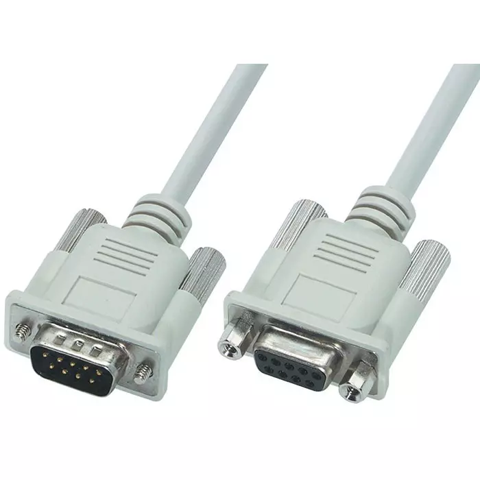 L-COM COMPUTER CABLE, SERIAL, 5FT, GRAY, CS2N9MF-5