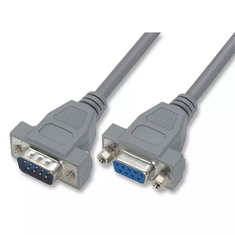 L-COM COMPUTER CABLE, SERIAL, GREY, 15.24M, CSM9MF-50