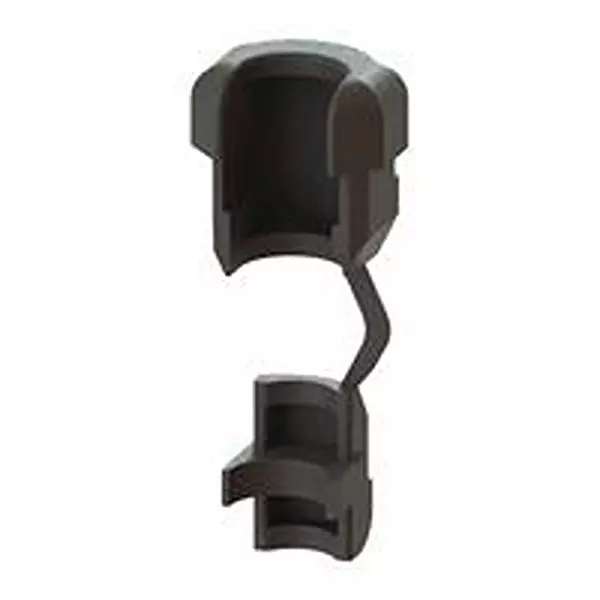 ESSENTRA COMPONENTS Grommet, Strain Relief, Black, Nylon 6.6, Srb-R-7