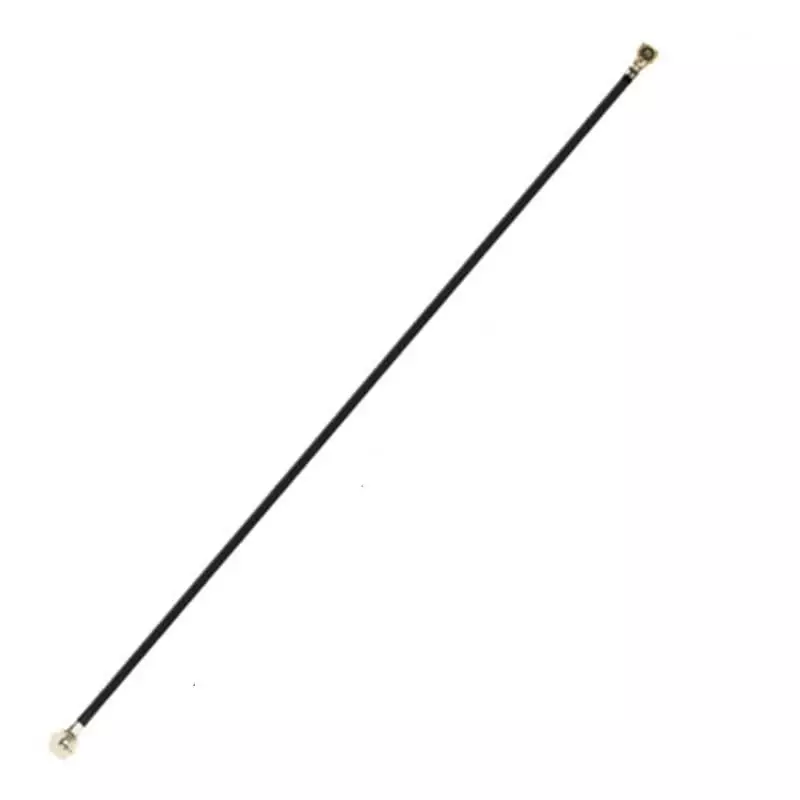 NBR RG-316 U.FL/IPX MFH1 Female to MHF4/IPEX-4 Female Coaxial Cable 50 Ω Impedance 18 cm, Black