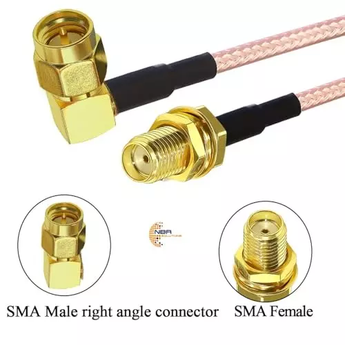 nbr-sma-male-right-angle-connector-90-degree-to-sma-female-straight-coaxial-rf-jumper-low-loss-rg-316-45-mtr