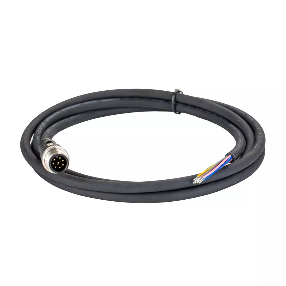 RS PRO Cable Polyurethane Straight Male Connector 1.5 m length 30 V, 2825397